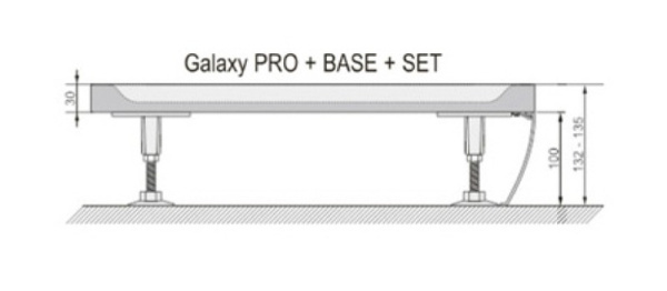 Панель для душевого поддона Ravak Gigant Pro 120х90 XA83GP71010BM Панель для душевого поддона Ravak Gigant Pro 120х90 XA83GP71010BM