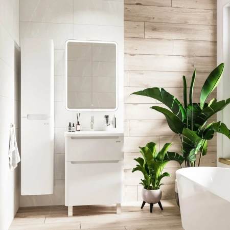 Зеркало-шкаф (60х80) Grossman Адель 206004 с LED подсветкой правая