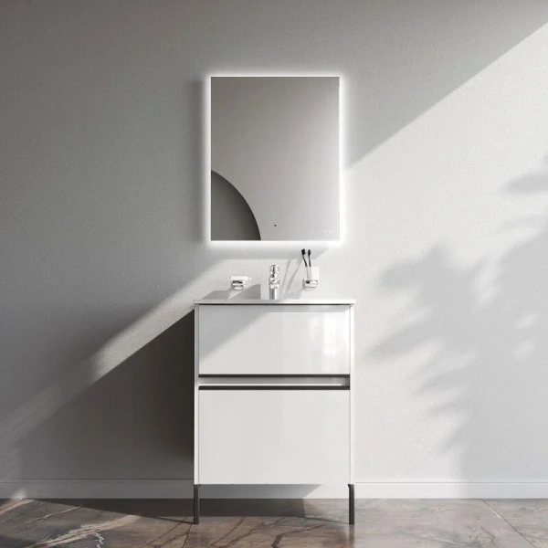 Тумба без раковины 60 см Am.Pm Sense M7BFUX0602WG белый глянец