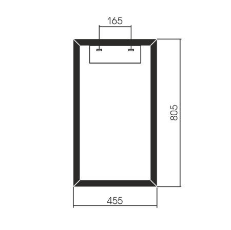 Зеркало (46х81) Silver Mirrors   Феррара ФР-00002451