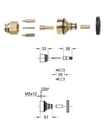 Втулка Grohe 47654000