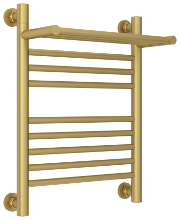 Полотенцесушитель Водяной Сунержа Богема с полкой + (50х40) Матовое Золото 032-0223-5040