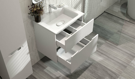 Тумба под раковину Jorno Modul 65  Mоl.01.62/P/W