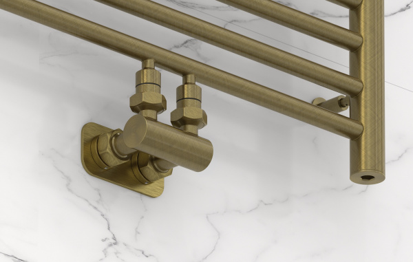 Модуль Сунержа угловой EU50 (2 х НР G 1/2" / 2 х НГ G 3/4") 05-1536-1234