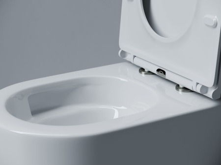 Унитаз подвесной Ceramicanova Voga торнадо 3.0 CN4012T сиденье микролифт 