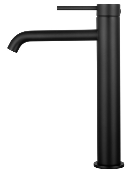 Смеситель для раковины высокий WONZON & WOGHAND STICK, черный матовый WW-88239017-MB