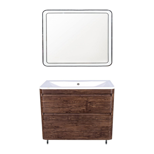 Тумба под раковину напольная Style Line Атлантика СС-00002211 коричневый