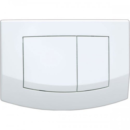 Панель смыва с двумя клавишами белая TECE 9240200