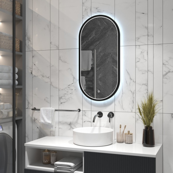 Зеркало с подсветкой (40x80) Continent Delia ЗЛП4013