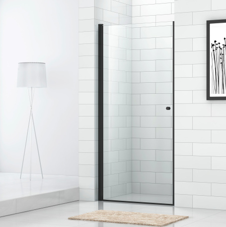 Душевая дверь (80х190) CEZARES ECO ECO-O-B-1-80-C-NERO