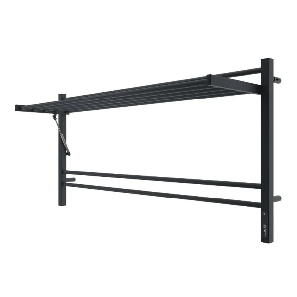 Полотенцесушитель электрический (120х60) П8 Terminus Горизонт 4670078543349 черный муар