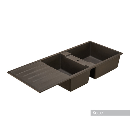 Кухонная мойка Aquaton Торина 1A712032TR280 кофе
