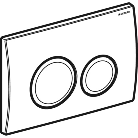 Клавиша смыва Geberit Delta20 115.127.11.1