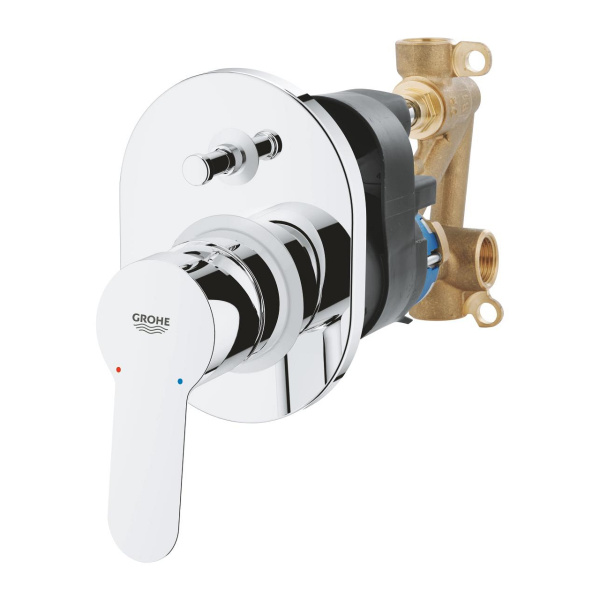 Смеситель для ванны Grohe Bauedge 29039 000 (29039000) хром