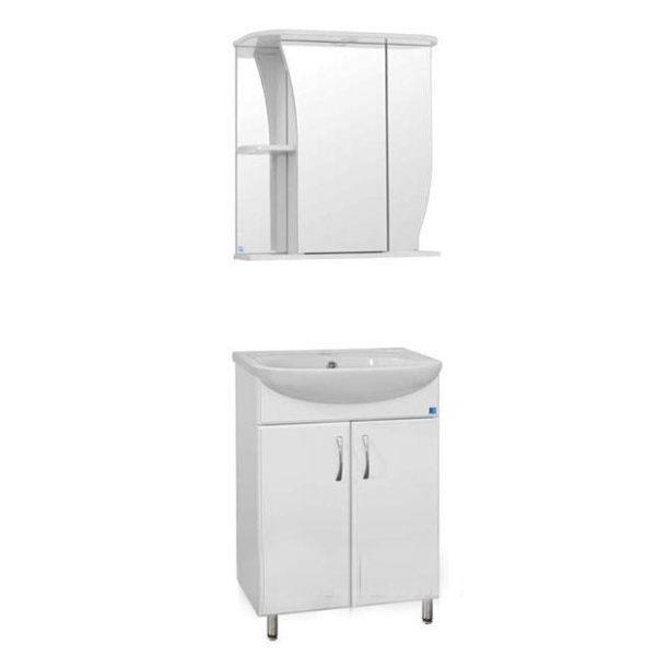 Тумба под раковину напольная Style Line Эко Стандарт 70 ЛС-00000105 белый