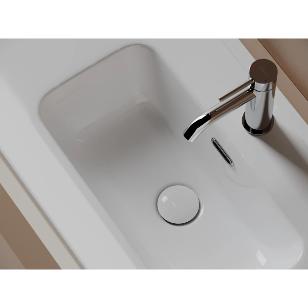 Раковина встраиваемая сверху (91х39,5) Ceramica Nova Compact CN7030