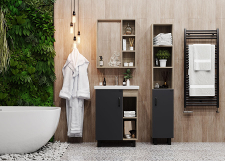 Зеркало-шкаф Onika Тимбер 60 (60x70) 206070