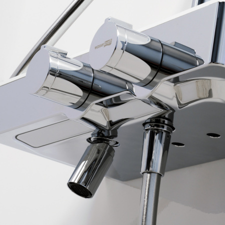 Душевая система WasserKRAFT A113.067.155.CH Thermo