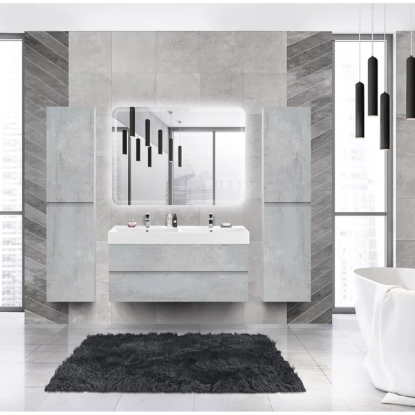 Тумба под раковину Cezares MOLVENO 46-120-2C-SO-2-BET Beton