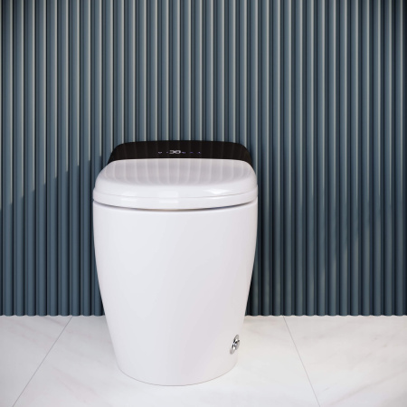 Напольный умный приставной безободковый унитаз RGW SW-30 63420130-01