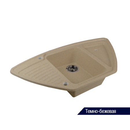 Кухонная мойка Aquaton Лория 1A715032LR090 темно-бежевый