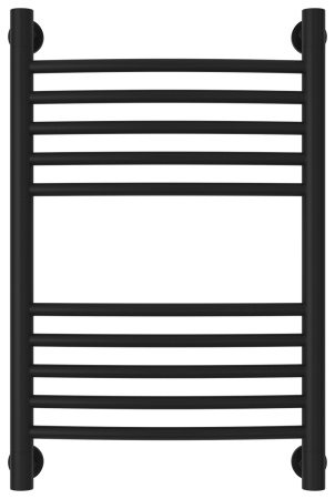 Полотенцесушитель Водяной Выгнутая Сунержа Богема + (60х40) Матовый Черный 31-0221-6040