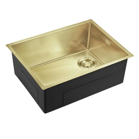 Кухонная мойка (54х44) EMAR EMB-540(UN) PVD Matt Gold