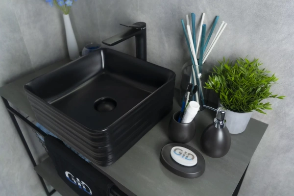 Раковина накладная (38,5х38,5) Gid Bm965