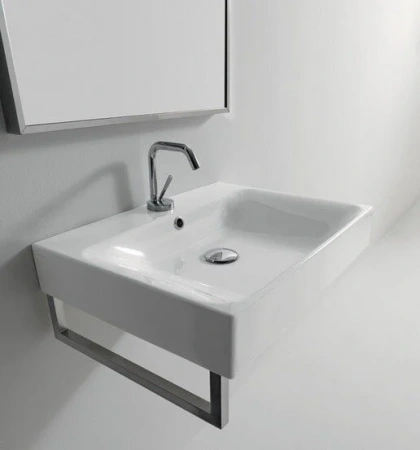 Раковина подвесная (60х45) Kerasan Cento 353101*1 белая