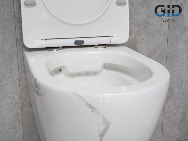 Подвесной унитаз безободковый Ws2198 (СС) под камень