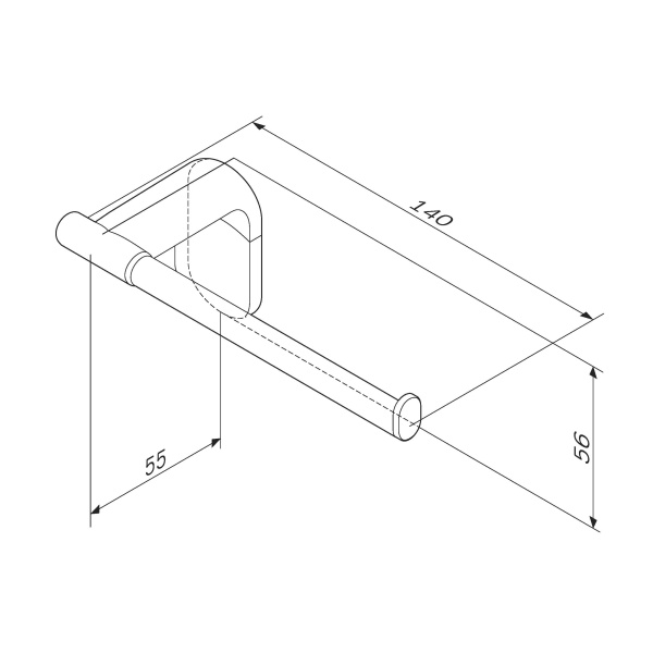 Держатель для туалетной бумаги Am.Pm X-Joy A8434100