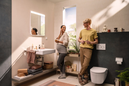 Держатель туалетной бумаги с крышкой Hansgrohe AddStoris 41753000 хром
