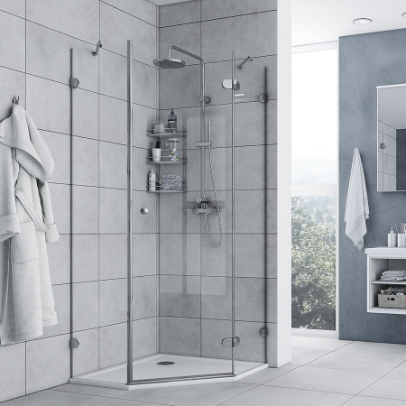 Душевой уголок (100х100) Aquaton Lax FES L 1AX023SSXX000