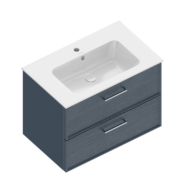 Тумба под раковину Kerama Marazzi Piano Classic 75 PIA.CL.75\BLU.M