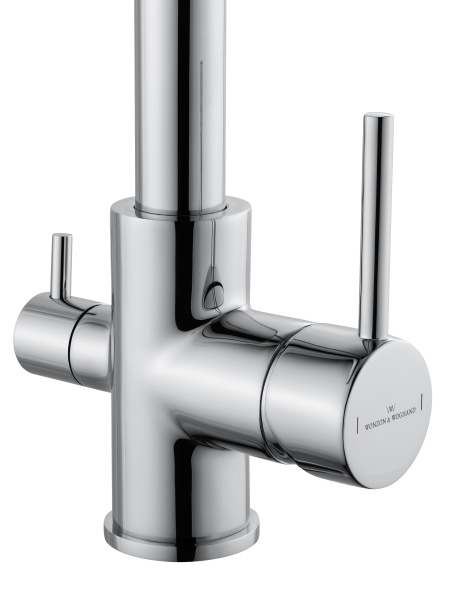 Смеситель для кухни c подключением фильтра WONZON & WOGHAND, хром WW-88458005-CR