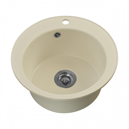 Кухонная мойка Aquaton Шелли 50 1A734732SS240 жемчуг