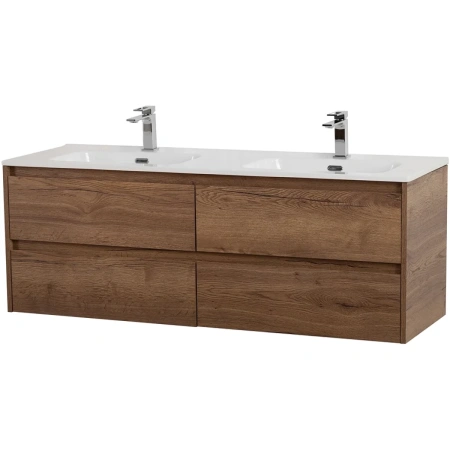 Тумба под раковину BelBagno Kraft 140 KRAFT-1400-4C-SO-2-RT Rovere Tabacco