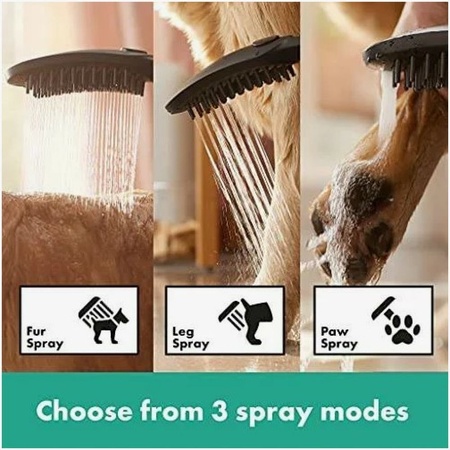 Ручной душ для мытья собак Hansgrohe DogShower 26640670 черный матовый