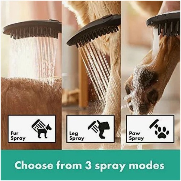 Ручной душ для мытья собак Hansgrohe DogShower 26640670 черный матовый