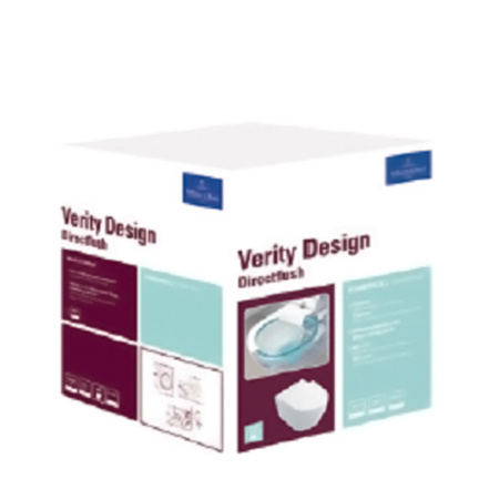 Унитаз подвесной безободковый Villeroy & Boch Verity Design 5643HR01