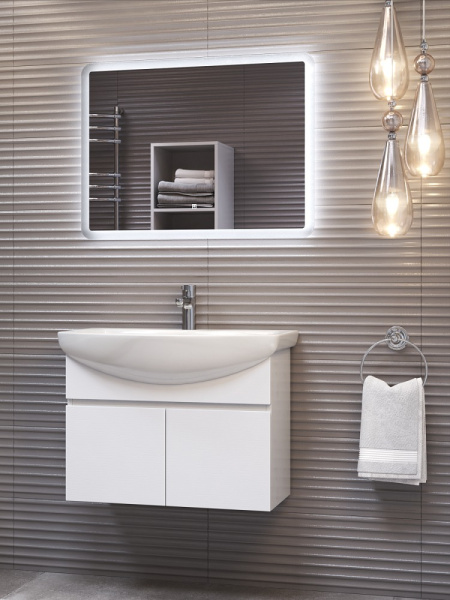 Тумба под раковину подвесная VIGO Wing 70 tp.WIN.BAL.70.2D белый