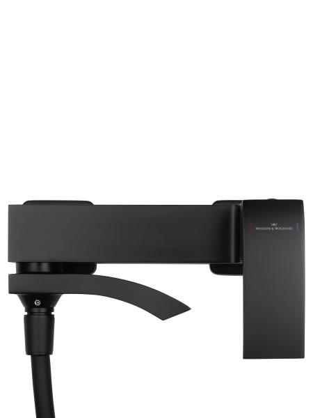 Смеситель для ванны с душем WONZON & WOGHAND FIT, черный матовый WW-88639009-MB