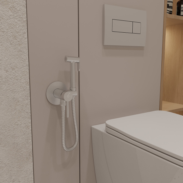 Гигиенический душ со смесителем Oliveeka OL-829902-CR, хром