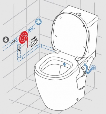 Чаша унитаза напольного Ideal Standard Connect E781801