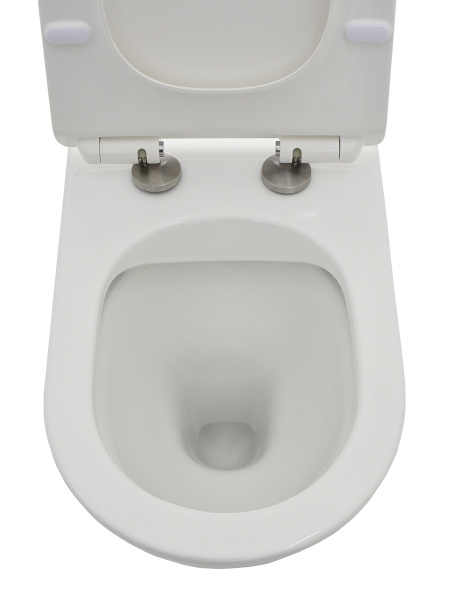 Унитаз приставной безободковый  AQUAme AQM3001