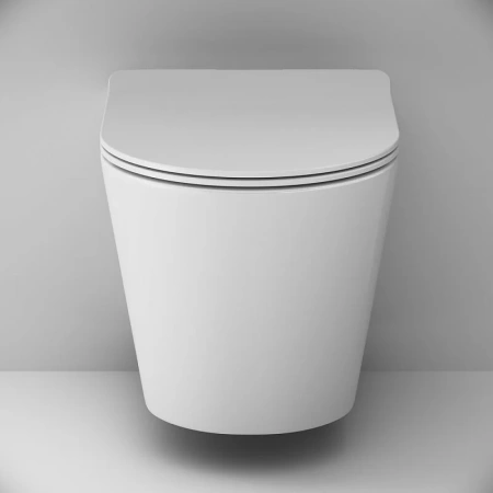 Унитаз подвесной безободковый AM.PM Sunny C85C1701SC с сиденьем микролифт