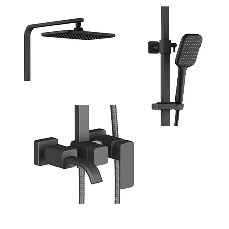 Душевая система Timo Selene черный SX-1013/03