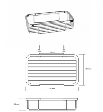 Полочка для мыла Bemeta Cytro 146208292