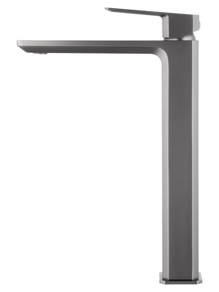 Смеситель для раковины высокий WONZON & WOGHAND DIAMOND, темный графит WW-88239011-BGM