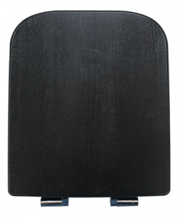 Унитаз компакт DELLA Quattro Wood (024) джаз черный (DE51109002410)